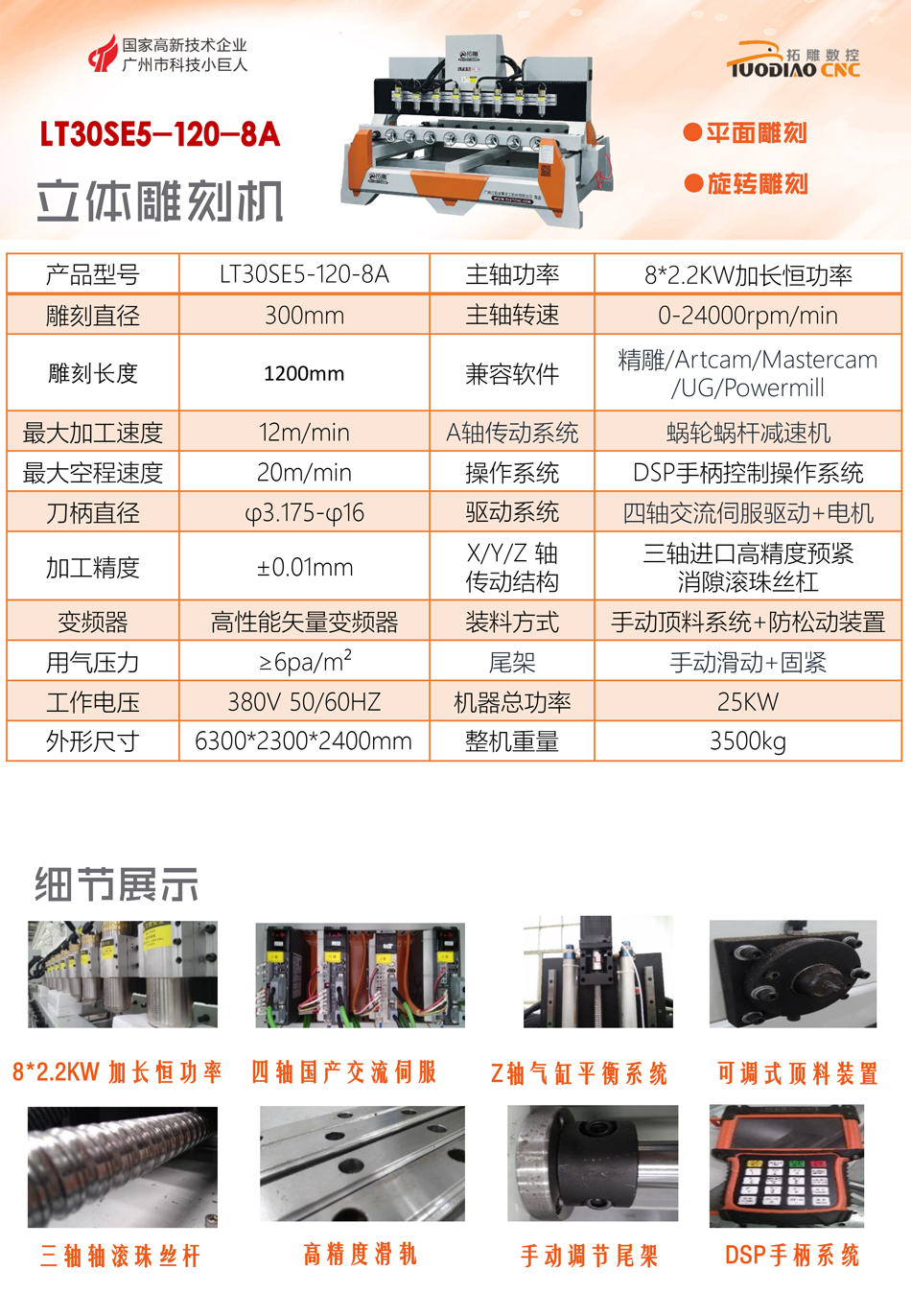 拓雕第五代立体雕刻机 数控钻_双钻包六面钻_通过式六面钻_六面钻
